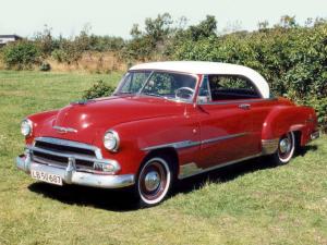 Chevrolet Deluxe Styleline Bel Air 1951 года